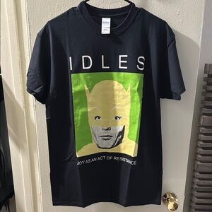 Black IDLES Graphic T-Shirt